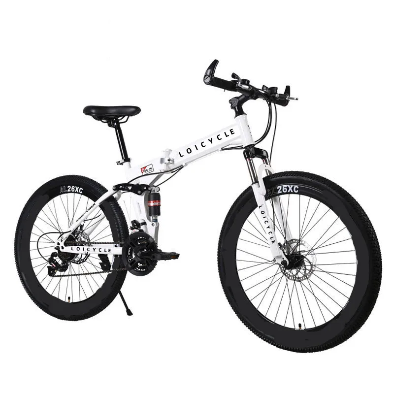 26 inch folding bike full suspension foldable mountain bicycle