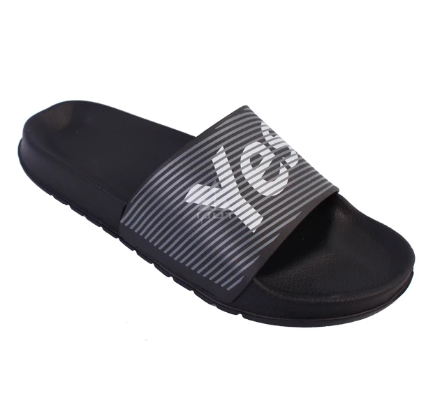Prosb styles 2022 embossed logo pvc rubber upper  lady fashion slide sandals sublimation eva slipper top quality