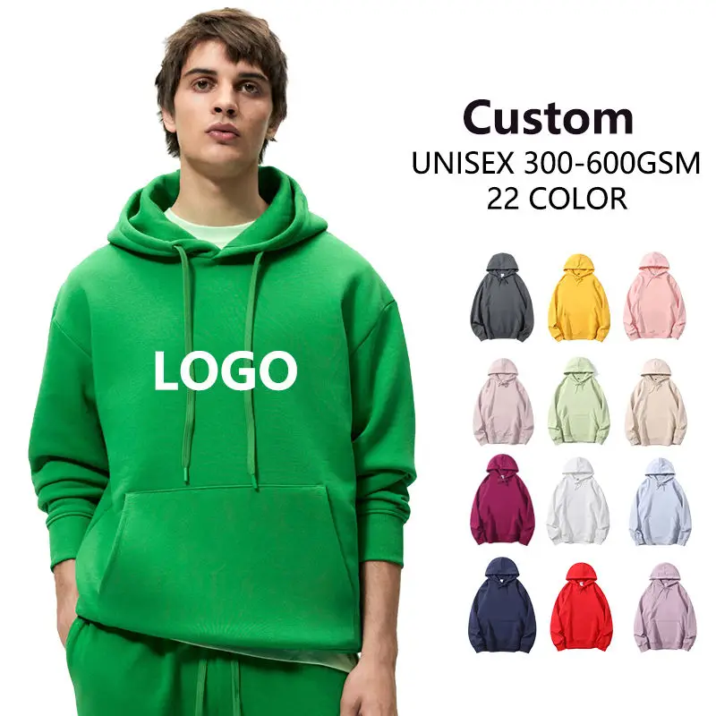 Full color size Fabrics stock graphic high quality pullover hoodies unisex custom logo