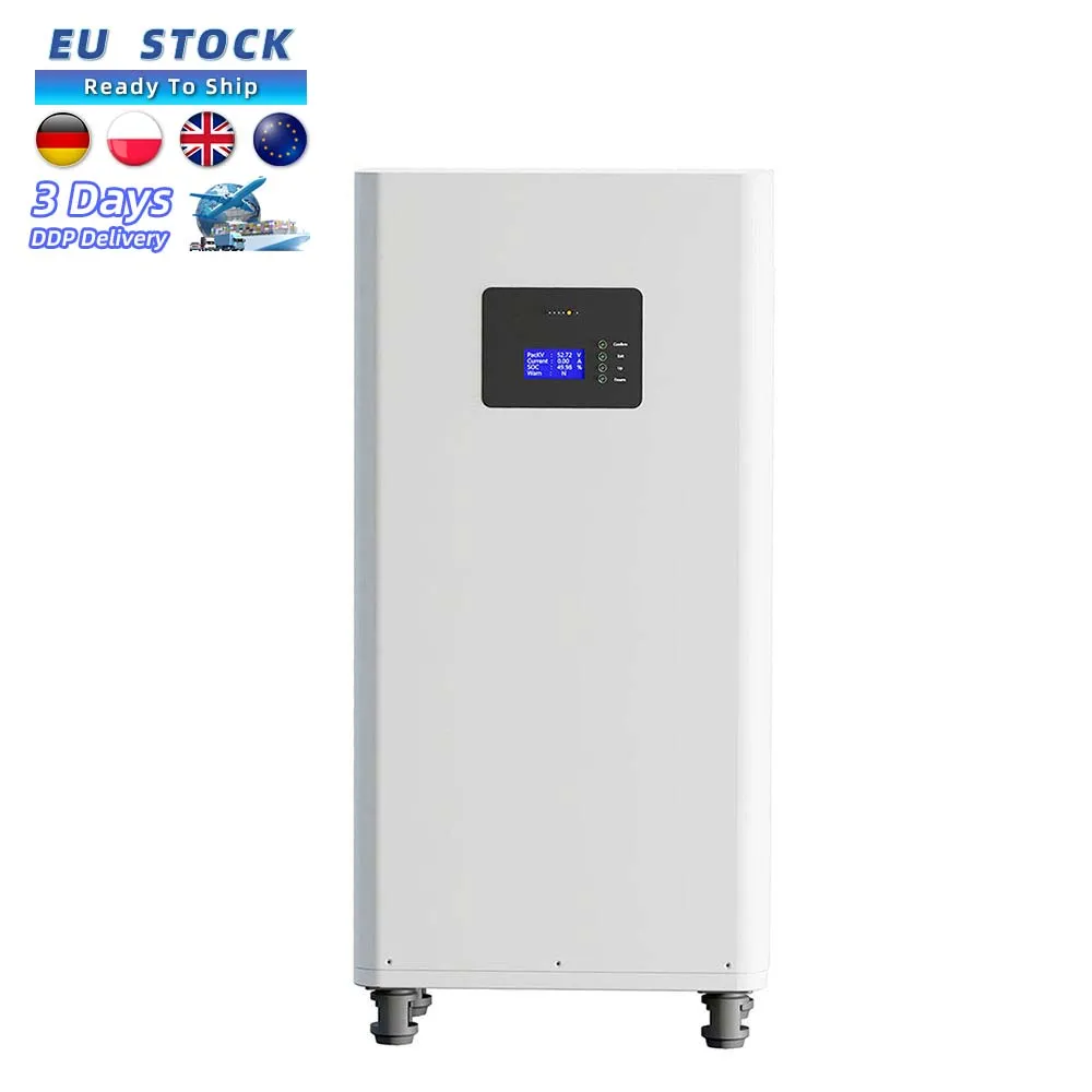 EU Stock High Quality Brand New Standing Seplos 15Kwh Battery Box Mason 51.2V 280Ah Diy Kit For 48V Energy Storage System