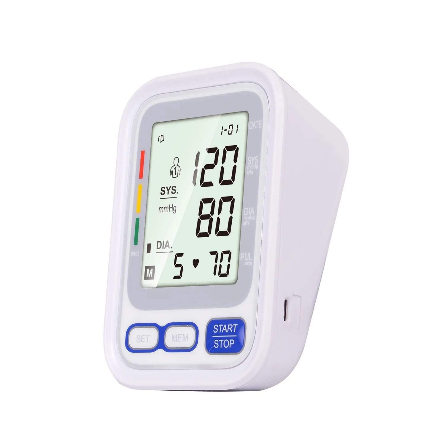 
szkia Automatic Digital Blood Pressure Monitor Upper Arm digital blood pressure machine electronic sphygmomanometer 