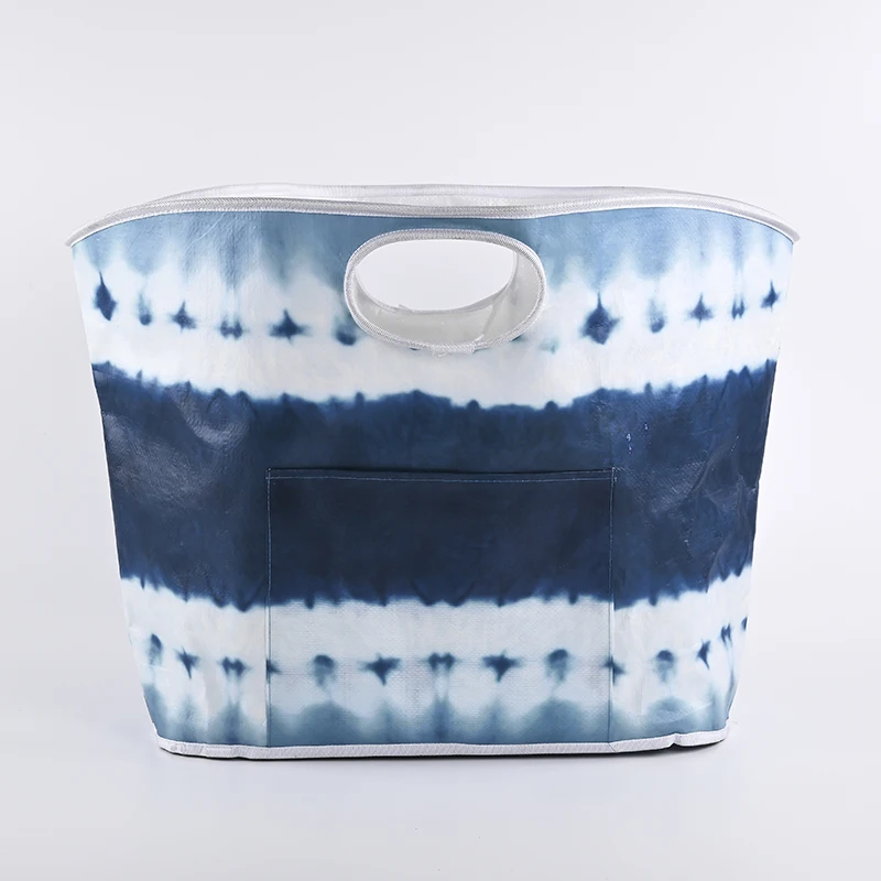 New Design Trend Custom Printed Logo Eco Durable Waterproof Large Summer Tote Laminated PP Carry Woven Shopping  Beach Bag