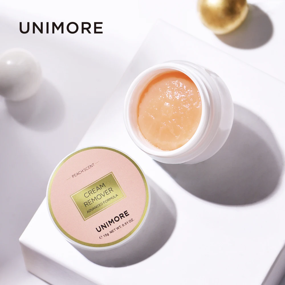 Unimore Sensitive Skin No Damage Fast Wholesale Removal Adhesive Eyelash Extension Cream Glue Remover Eyelashes