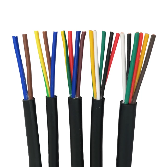 High Quality Black PVC Flexible Cord For Installation Flexible Electrical Wire 16 AWG Equipment Internal Installation Cable