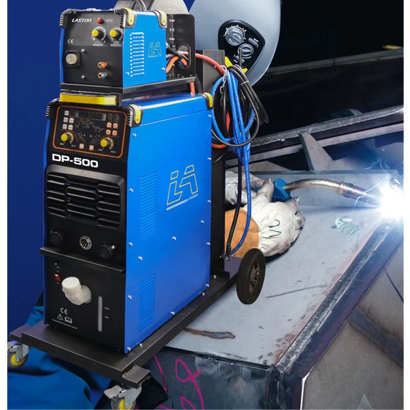 2020 Professional Industry MIG MAG Welding Machine CO2 IGBT Double Pulse  500 Amp  DP-500 Inverter Welder