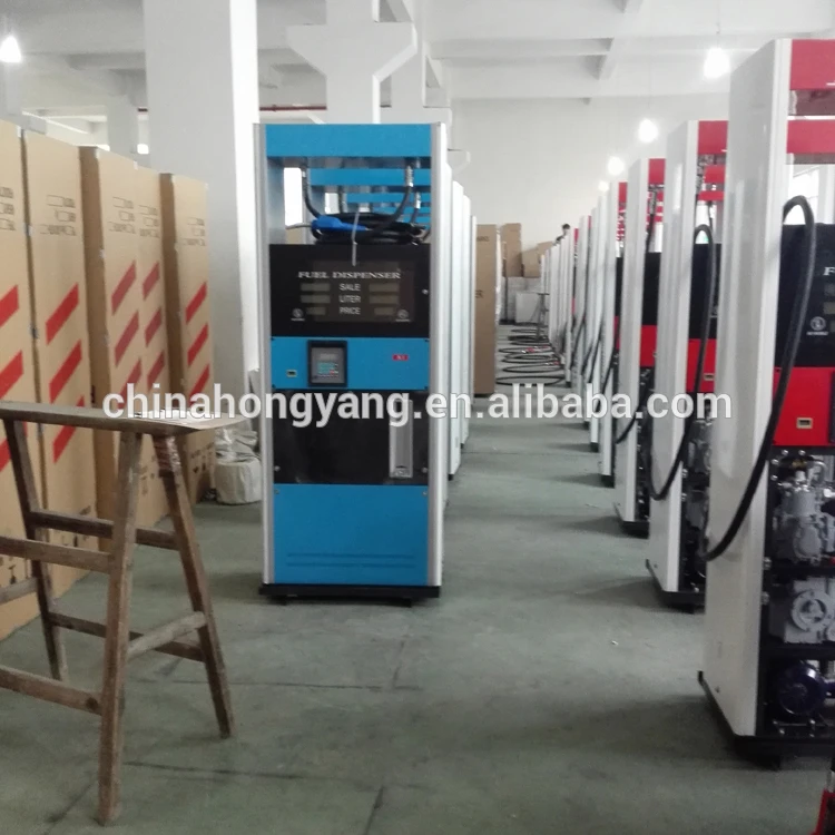Hot Sale petrol pump,Fuel Dispenser, filling Station equipment HONGYANG D series with 2nozzles