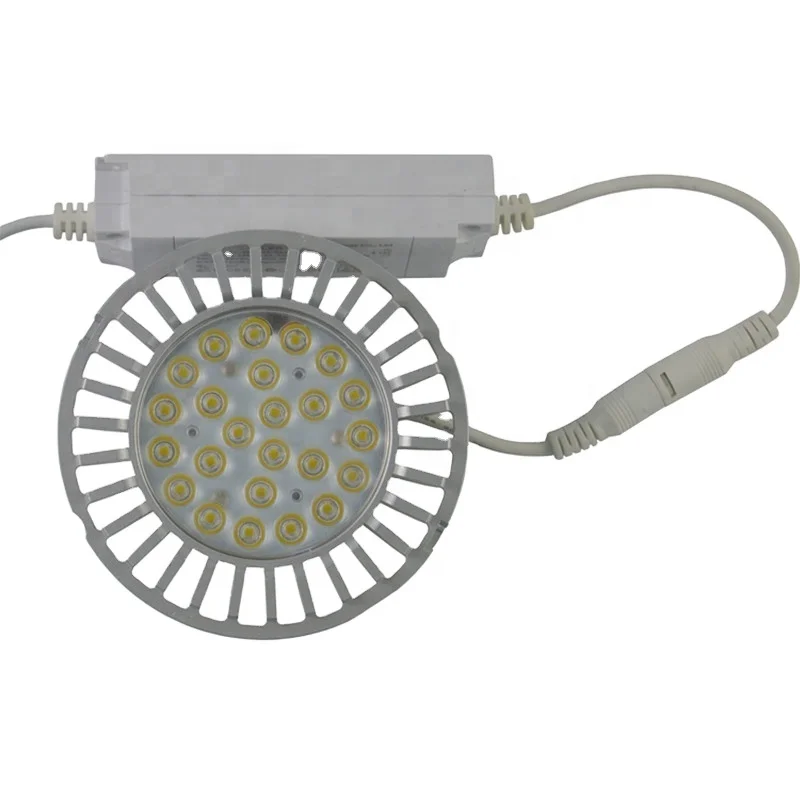 Outbuilt driver plaquetas 75W Mental Halide Bulb Replacement 35W 4000lm AR111 module g53 230v slim LED downlight lamp