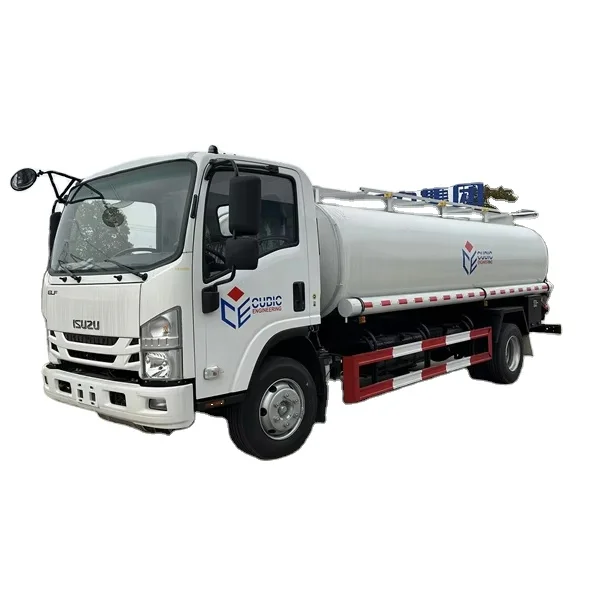 8000-10000 литров топлива ISUZU заправляющих грузовиков с двойными диспенсерами