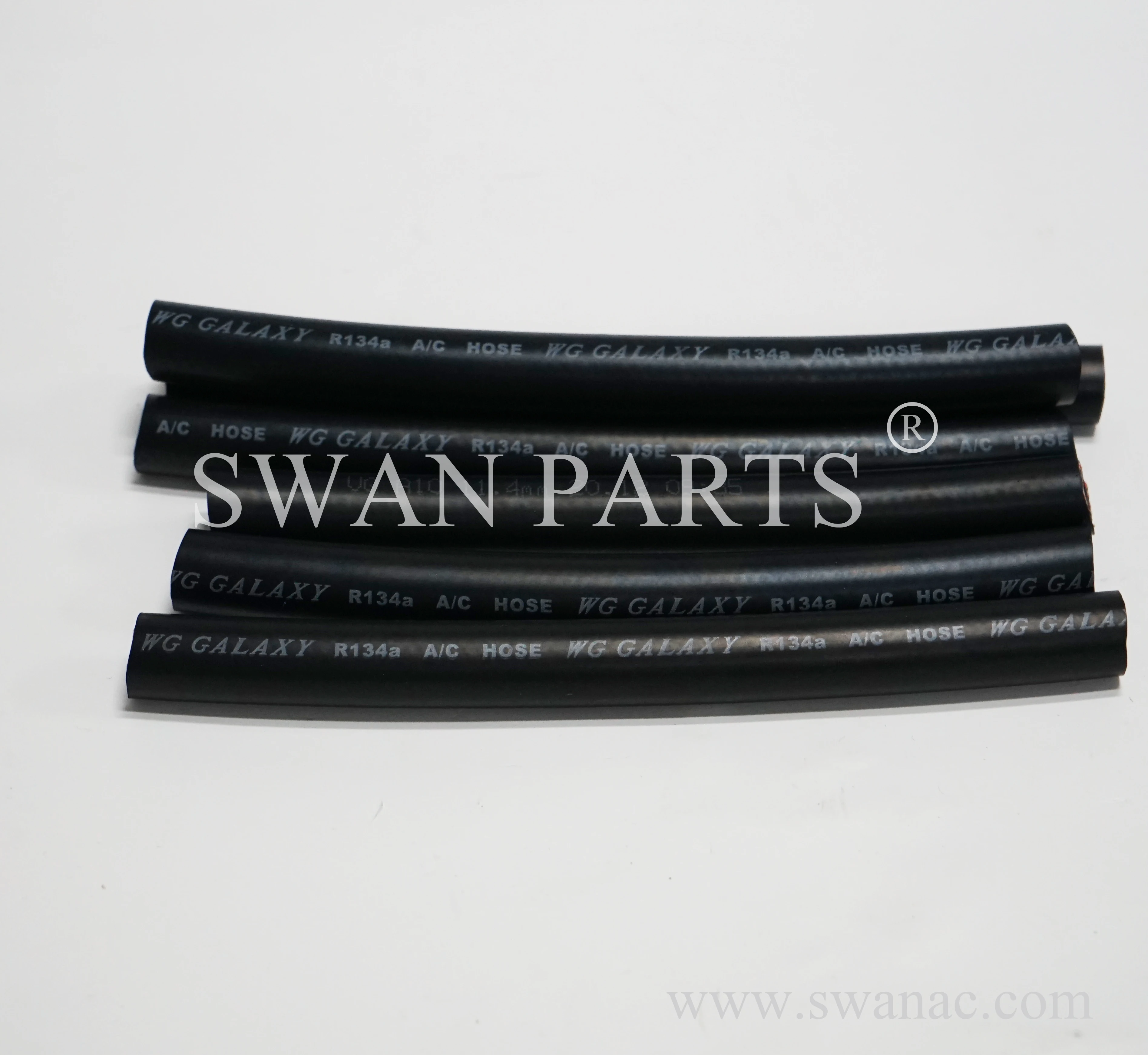 For WG GALAXY R12 R134a AC Hose Nylon Reduce Barrier AC Refrigerant Hose Air Conditioner Pipe A10 11.4mm 11.4mm*18.4mm