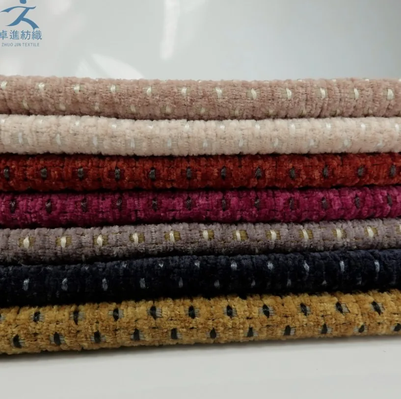 Лидер продаж, Тканое полотно с синель, жаккардовая ткань для дивана