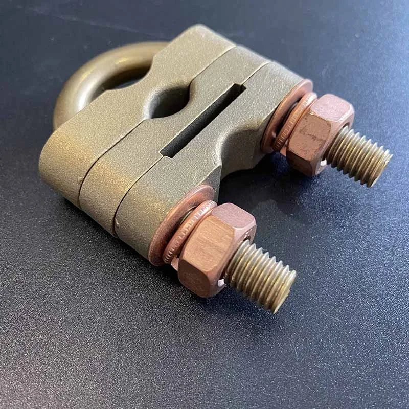 URCC Powerlink /brass clamp to connection rod with wire U-Bolt Rod To Cable Clamp