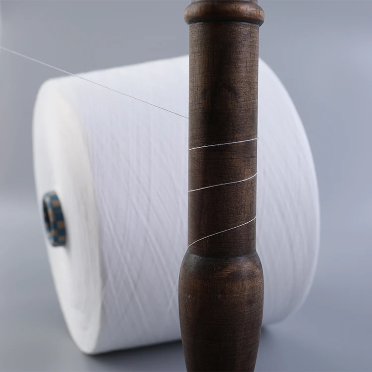 
100% polyester spun virgin yarn for knitting 