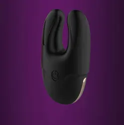 Nipple Clip Vibrating Breast Clamps Electric Nipple Stimulator With Remote Control Dual Head Nipple Clip Vibrators