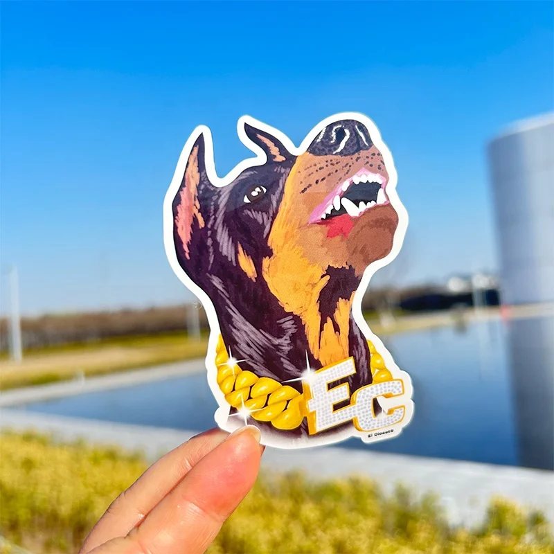 Stickers Custom Brand Logo Die Cut Vinyl Adhesive Logo Printing Waterproof Laptop Stickers Cartoon Custom Stickers