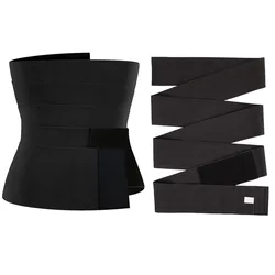 2021 new arrival designer custom logo waist trainer trimmer adjustable belt slimming Stomach Belly tummy wrap shaper for women