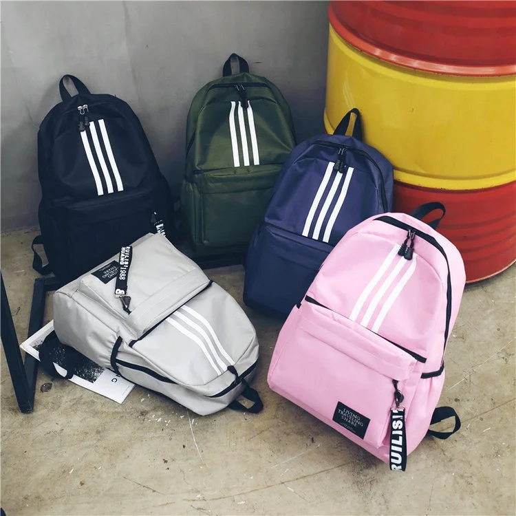 Free sample hot sellingcheaper canvas travel backpack students school bags for teenagers