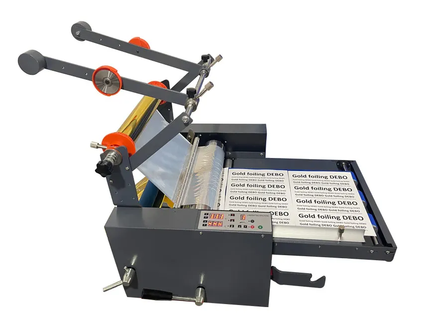 DB-390L 15' Automatic Gold Foiling Cold and Hot Laminating Machine 390'