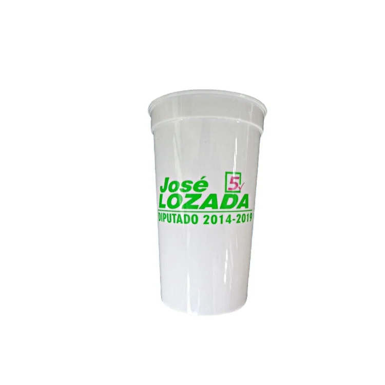 Пластиковые стадионные чашки, 16 унций, 22 унции, полипропиленовые, 100% безопасные для пищевых продуктов, не содержат BPA с прямой фабрики