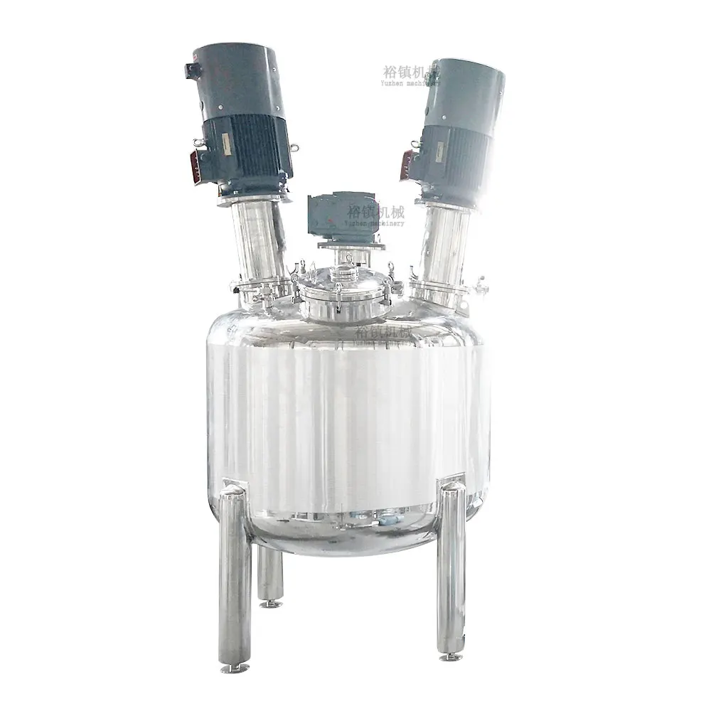 Stainless steel pressure reactor is used for medical product processing / high-efficiency stirring function reactor