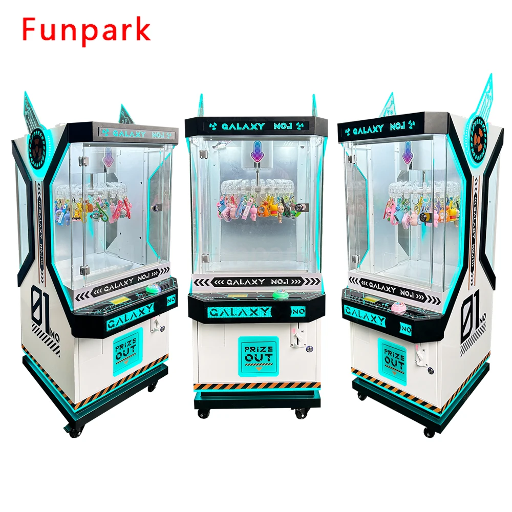 FunPark Best Quality Amusement Clip Gifts Cards Toys Arcade Coin Operated Games Machines