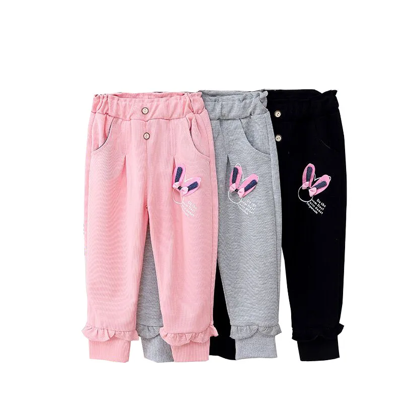 
Factory Price Popular Soft Comfortable Girls Kids Trousers Long Pant(0-6 years) 