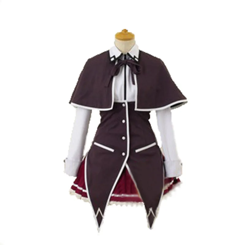 High School Dxd Cos Yi Liya Si Is Attached To The Devil Tower City Kitten Cosplay Anime Uniform Suit Dress