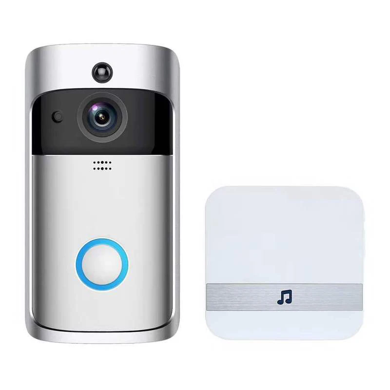 Лидер продаж, Умный домашний монитор Tuya 1080P с поддержкой Wi-Fi, Беспроводное видео-кольцо для домашней безопасности, проводной дверной звонок с кольцом
