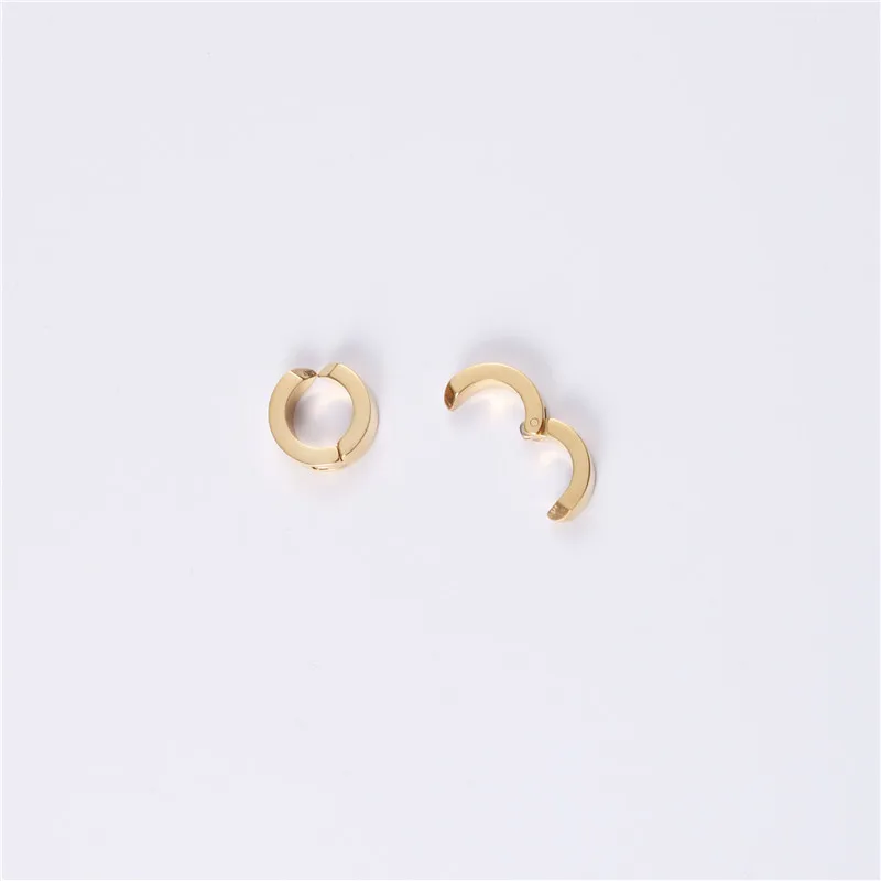 ER--01 Fashion Women Jewelry  Simple Non Pierced Ear Clip Earrings Gold No Piercing Clip On Earrings
