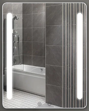 Make in China high quality hotel Bathroom wall-mounted LED mirror