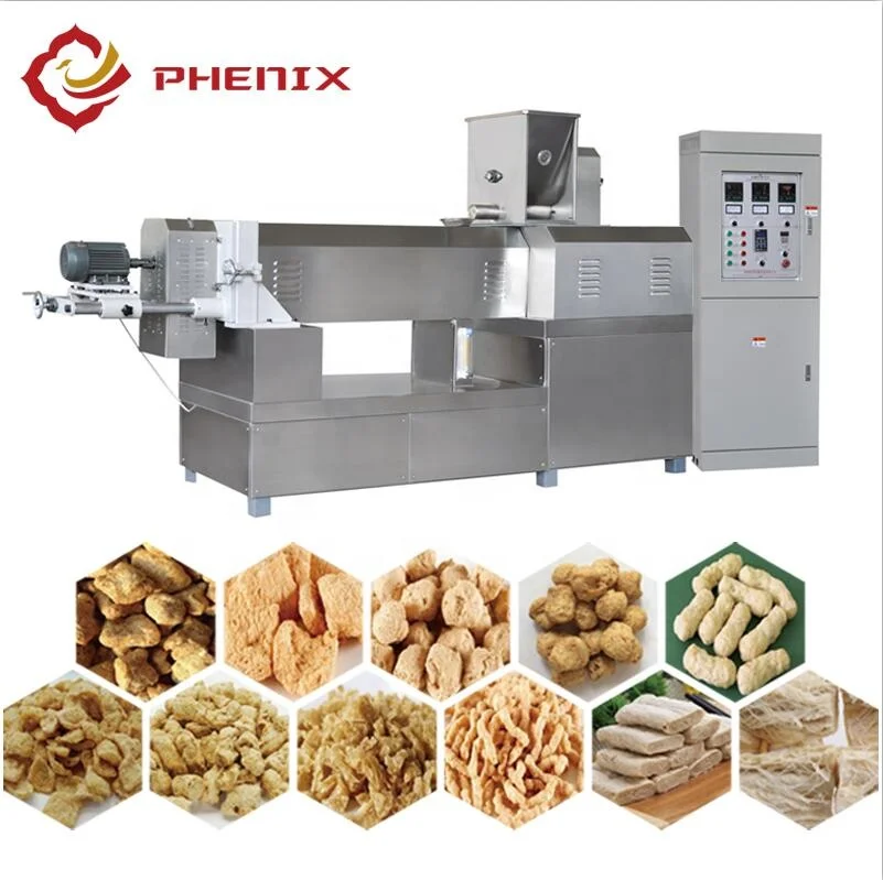 Automatic TVP/TSP Soya Bean Protein Chunks Making Machine