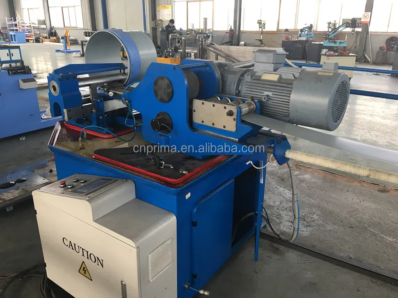 1600 round hvac spiral fixed mold duct sheet metal spiro air pipe wind tube forming machine