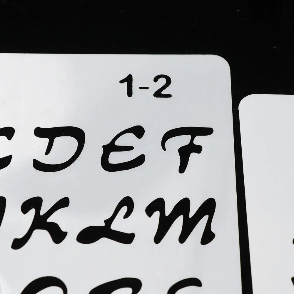 Wholesale custom Plastic Stencils Art Painting Template Student Stencil for Art And Craft Art Drawing