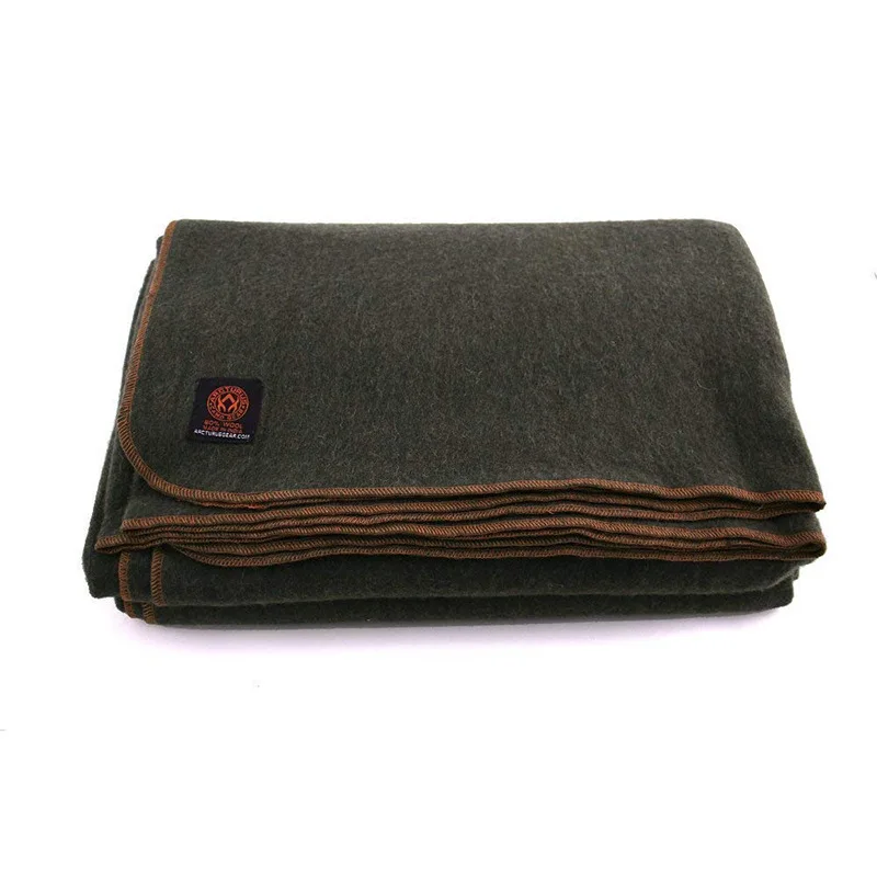 Outdoor Warm Camping Blanket Comfortable Thickened Wool Pad Blanket
