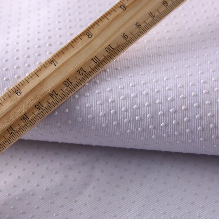 
Factory Wholesale High quality 100% polyester pvc dotted non-slip/anti slip fabric 