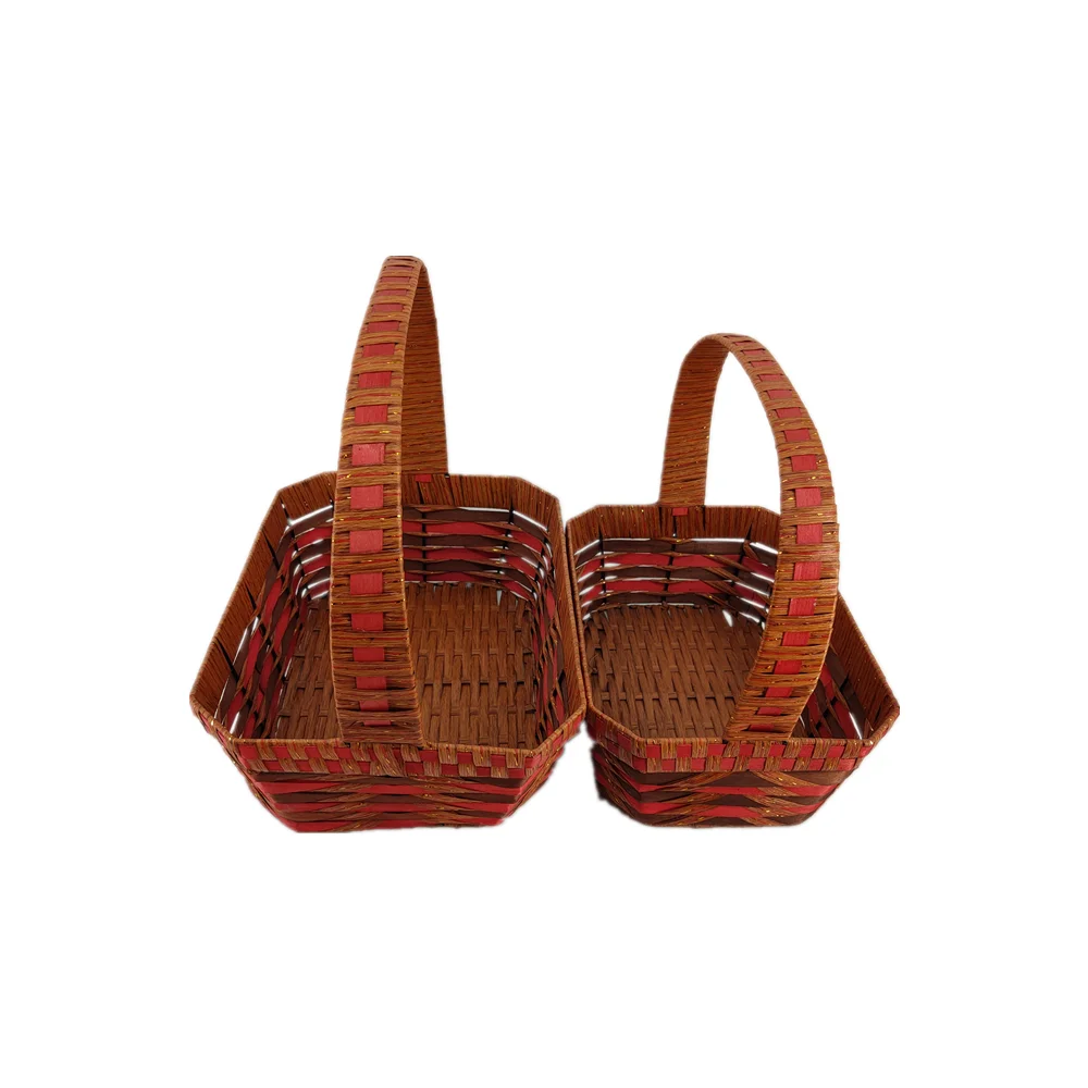 New design  high quality wicker willow picnic basket box the China wholesale