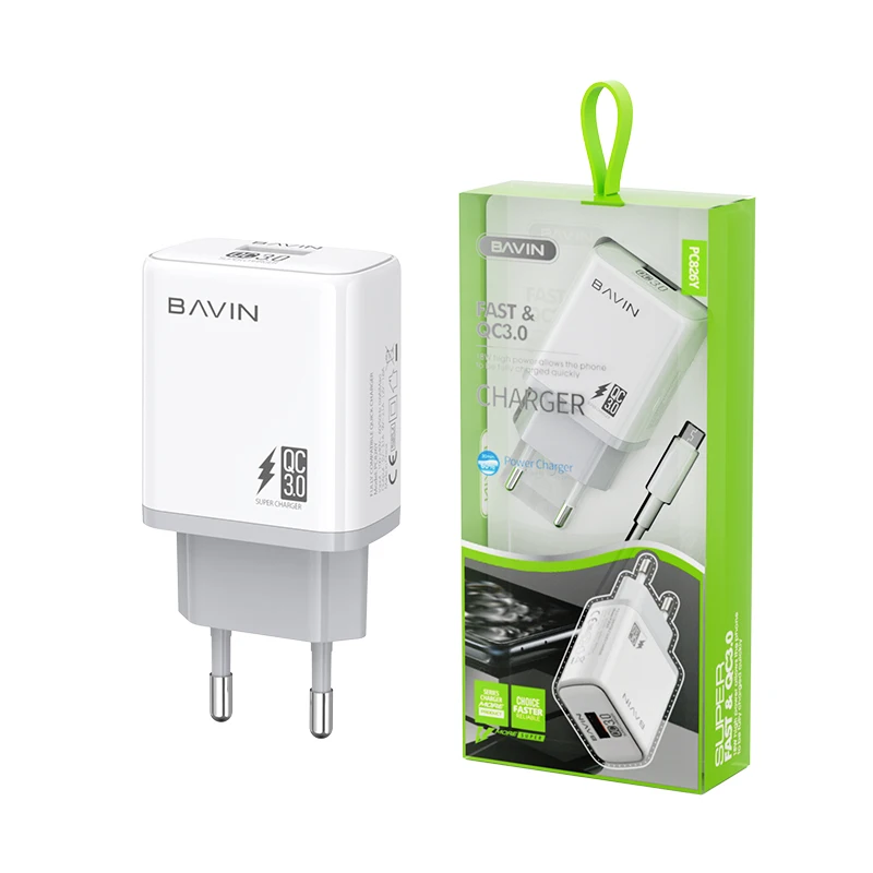 Оптовая цена, индивидуальная вилка для Великобритании, ЕС, США, порт Micro USB, QC 3,0
