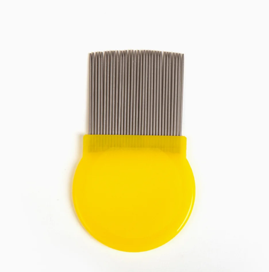 Factory Wholesale Pet Lice Comb Tick Removal Tool Stainless Steel Teeth for Dogs Cats Grooming