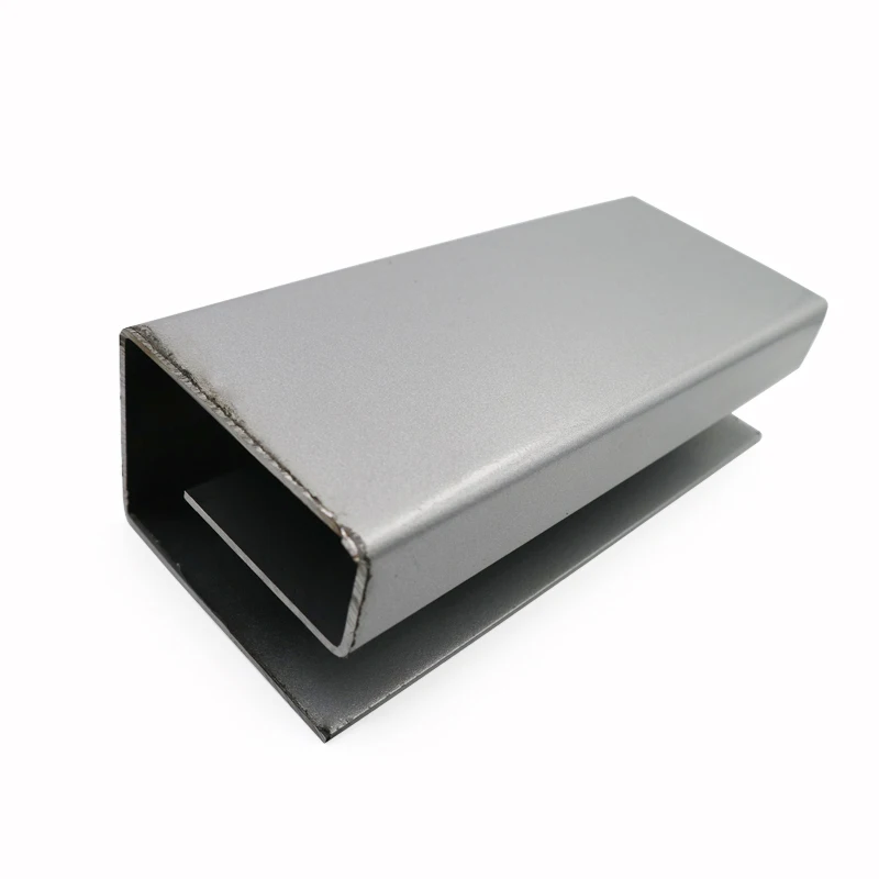 Top quality rolling door rail 2mm thickness iron guide groove for roller shutter door