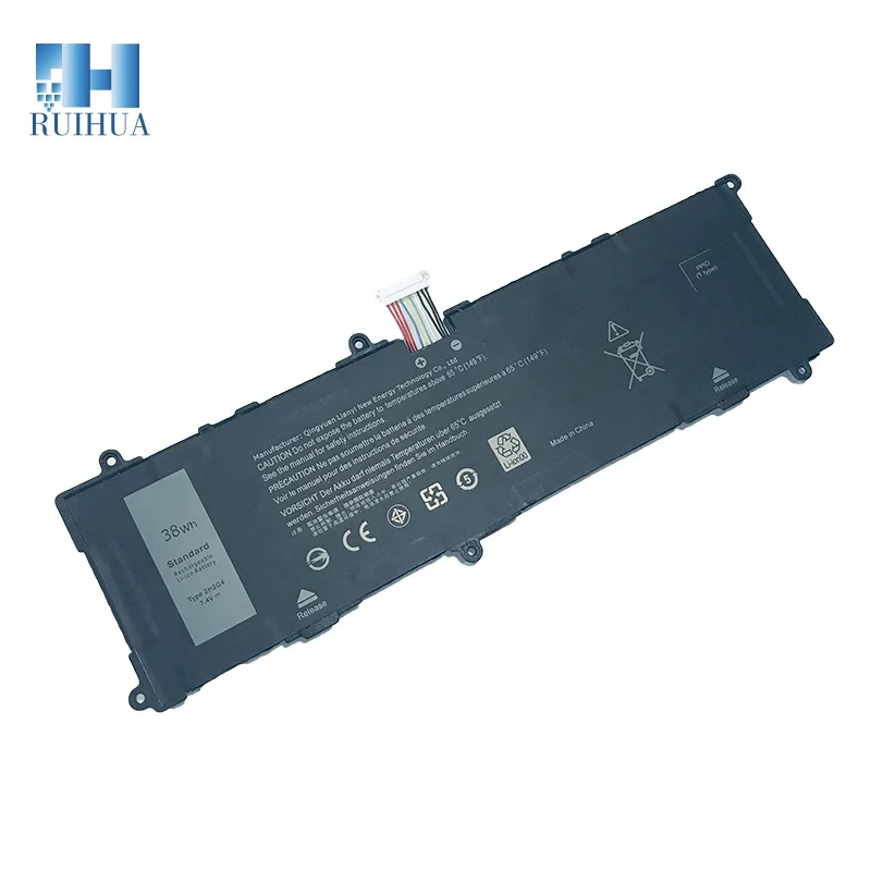 RUIHUA New 7.4V 38wh 2H2G4 For DELL laptop battery 11 Pro 7140 2H2G4 21CP5/63/105 2217-2548 laptop battery