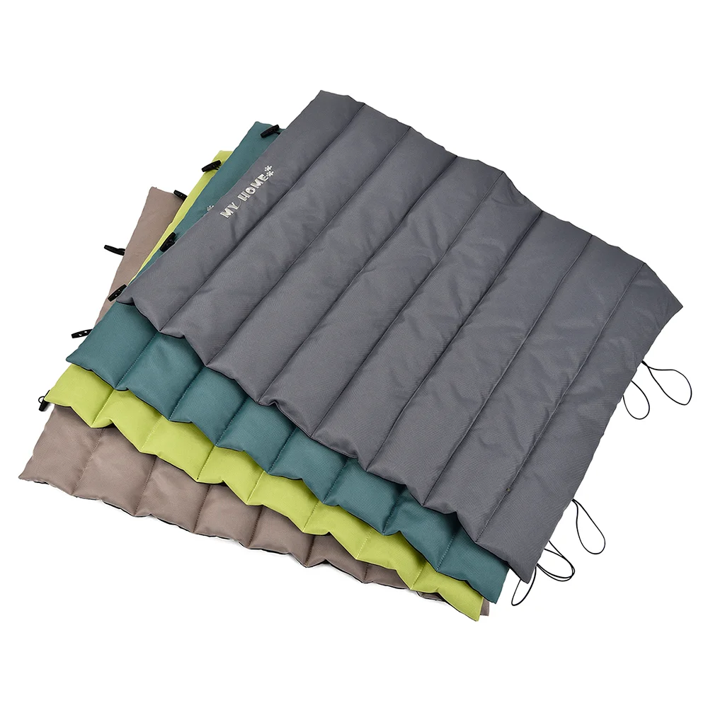 Durable Oxford Fabric Waterproof soft Pet Mat with No Slip Bottom Portable and Folding dog travel mat dog bed