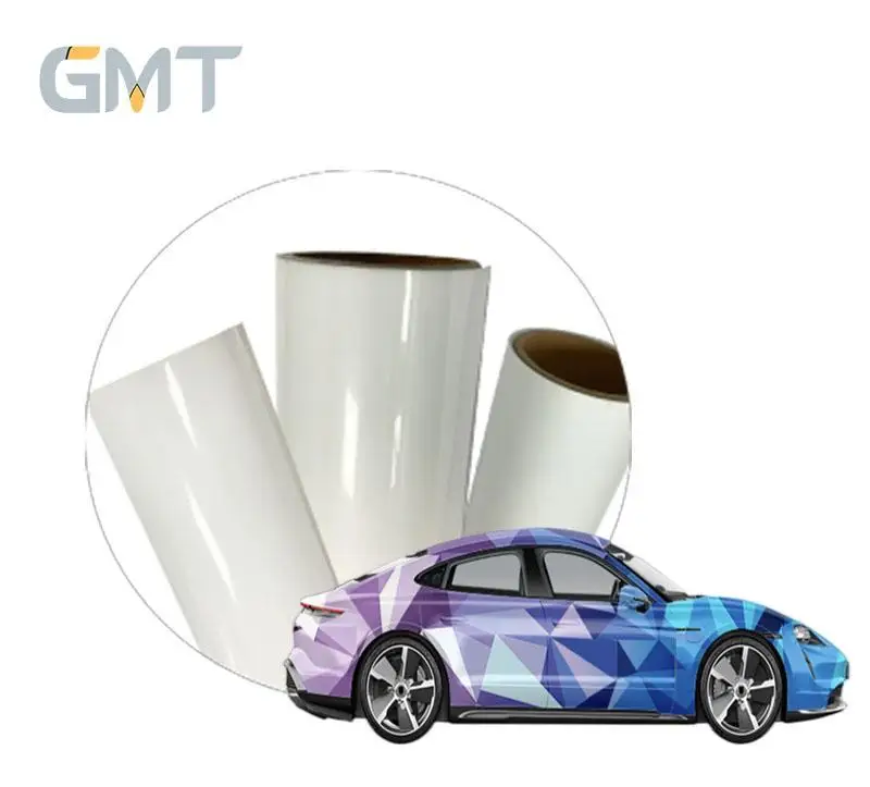 GMT Wholesale Customized PVC Vinyl  Sticker 1.52*18m Air Bubble Free Customized Car Wrap