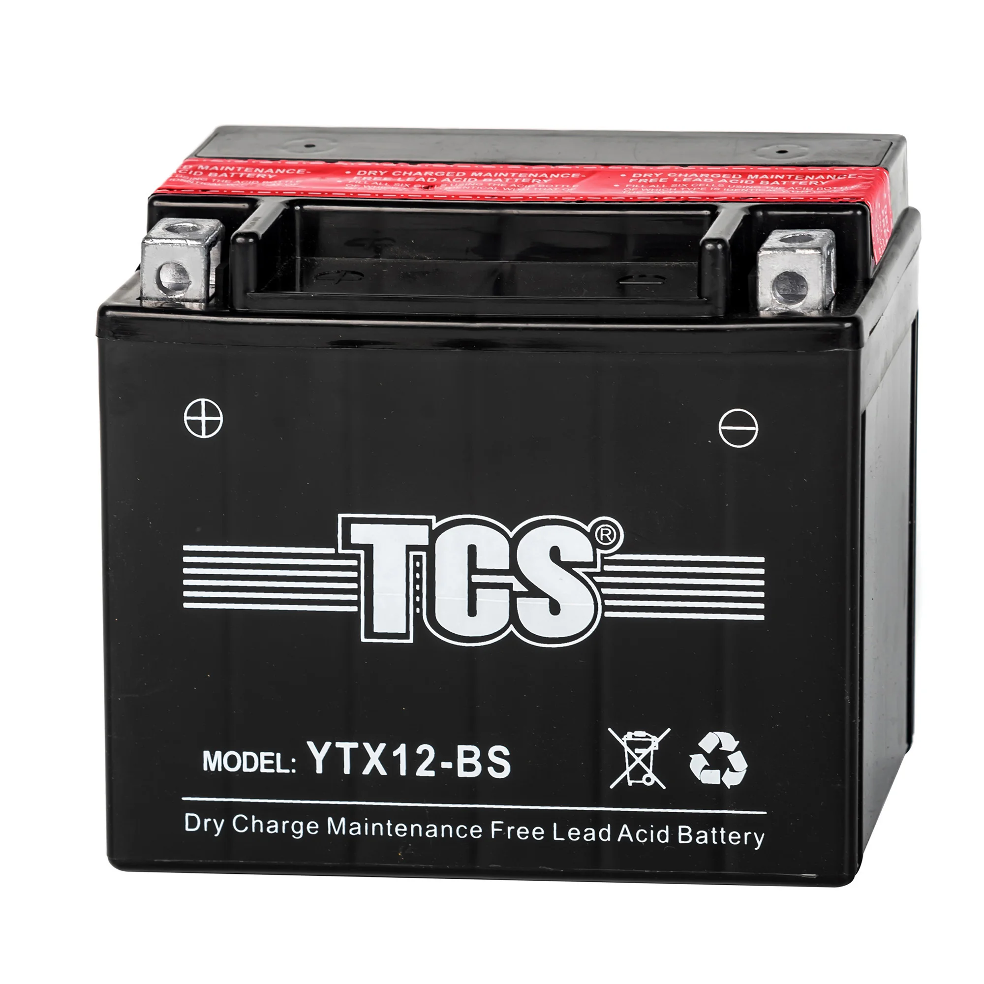 TCS hot sale 12v5AH motorcycle starting  battery