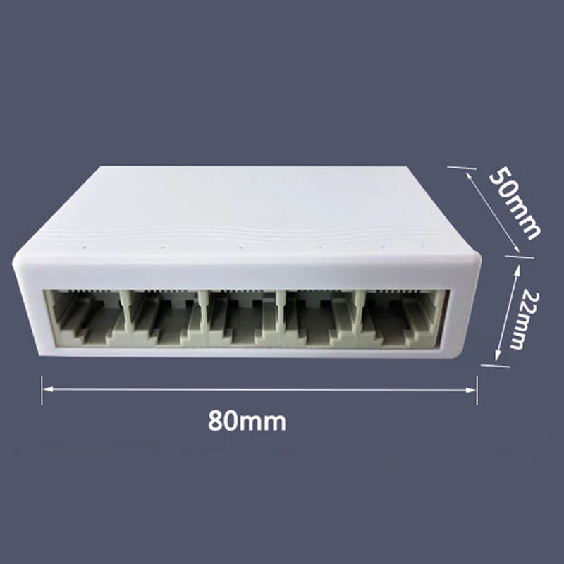Мини-стальной сетевой коммутатор 100 гигабитный порт 5/8/16/24 Ethernet shunting hub Оптовая Продажа 10/100 Мбит/с