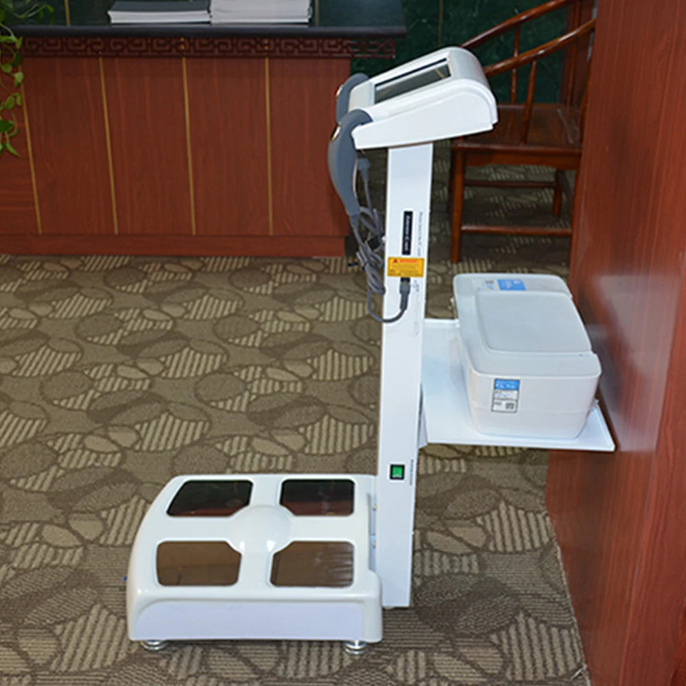 Полный анализатор тела для фитнеса/анализатор состава человеческого тела/профессиональный анализатор жира с принтером