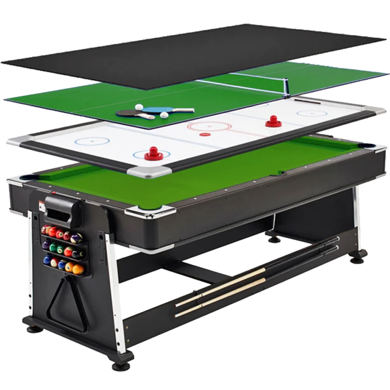 Cheap Wholesale Hot Sale Multi-function 7ft 4 in 1 Billiard Table Indoor Home Entertainment high quality Billiard Table