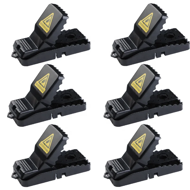 6 шт., многоразовые ловушки для мыши