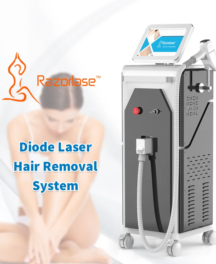 2022 professional hair removal laser Diode Laser Bikini Hair Removal 808 Diode Laser 755 808 1064 Ice point hair removal machine