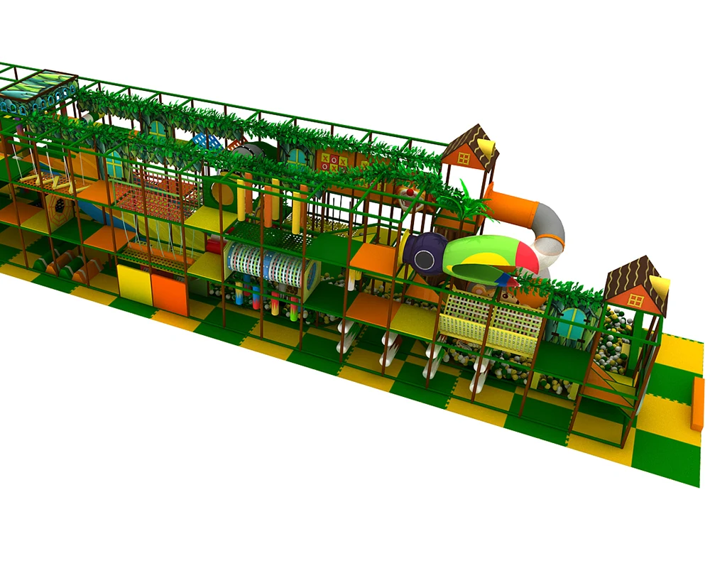 Pokiddo 180sqm Forest Theme Indoor Soft Playgrounds Adventure Park in Singapore