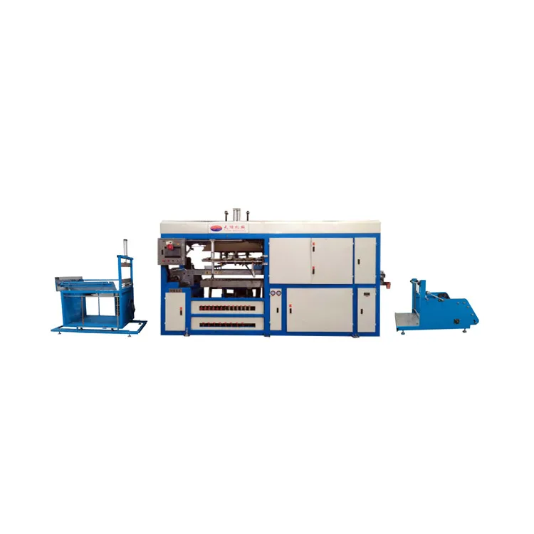 Used blister thermoforming disposable tray plastic automatic thermo vacuum forming machine