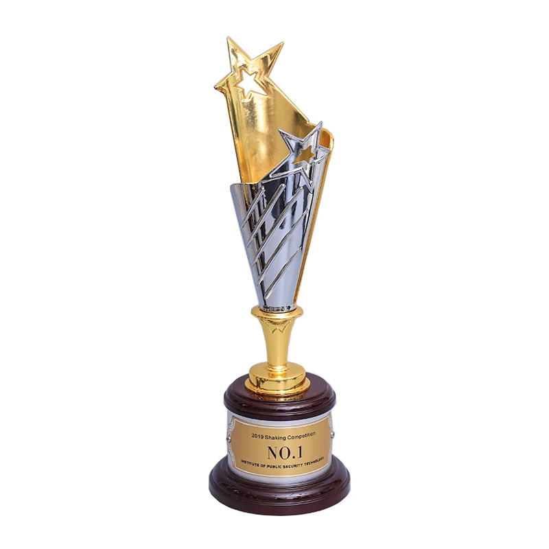 
Factory custom sport trophies and cups,Wholesale hot selling metal trophies awards 